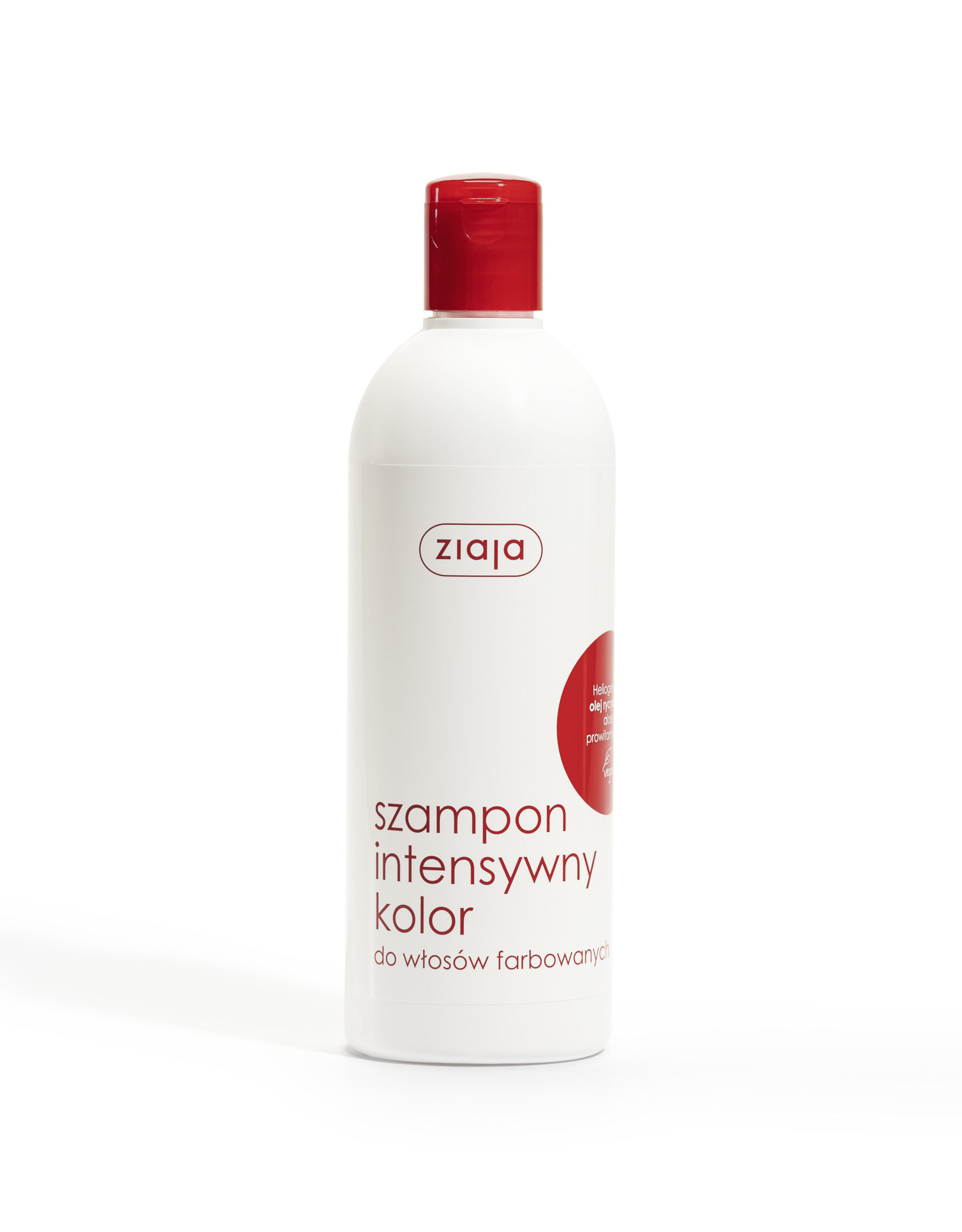 Ziaja szampon do wł. olej rycynowy farbowane 400ml. 24i