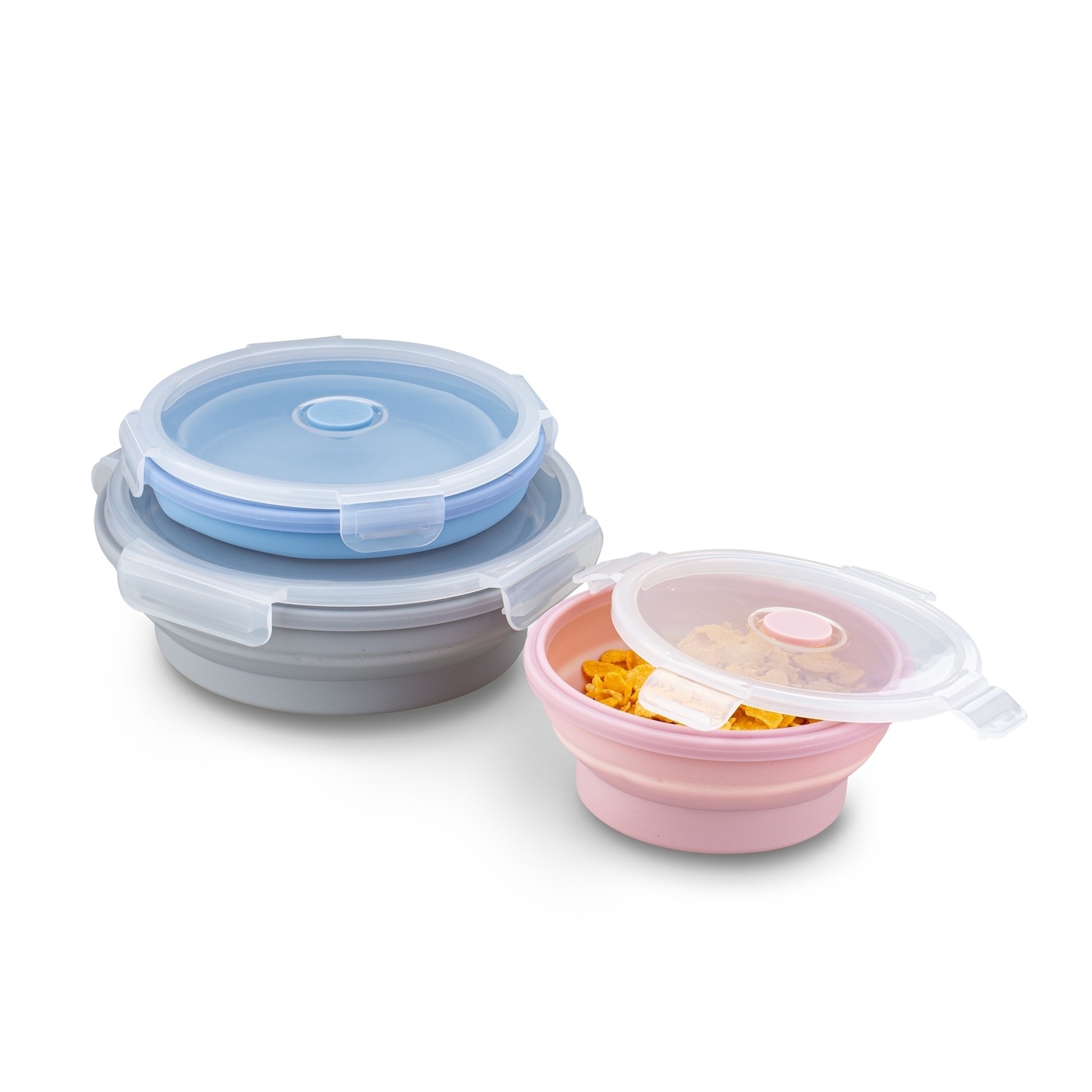 ZESTAW 3 SKŁADANYCH POJEMNIKÓW  KONIGHOFFER