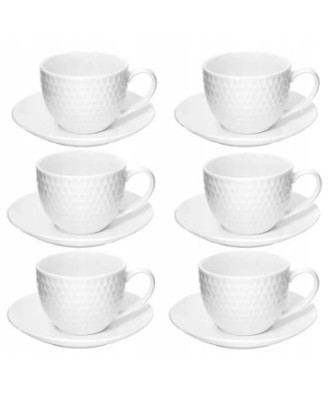 Filiżanka 6+6 białe - obrazek 2