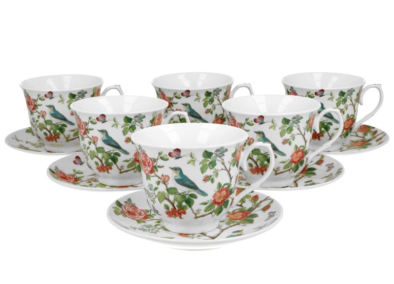 Filiżanka i spodek 6+6 ŁOWICZ 964315