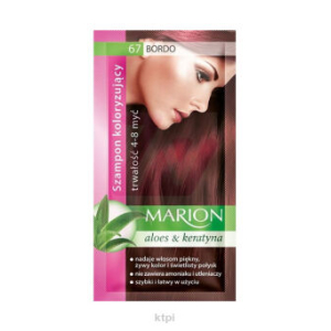 Marion szampon kolor.saszetka 67 bordo