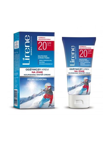 LIRENE krem pełna ochrona spf20 zimowy tuba 50ml.