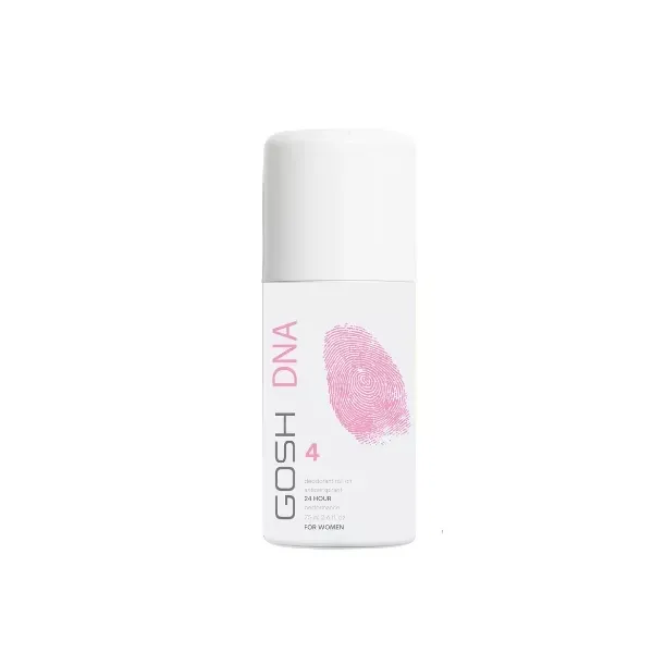Gosh dna 4 deo roll-on damski różówy 75ml.