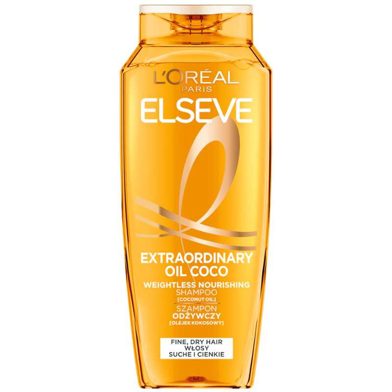 Elseve szampon do wł. magiczna moc olejek kokosowy suche 400ml.