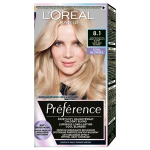 Recital preference farba do włosów 8,1/w bis j.bl.popiel.