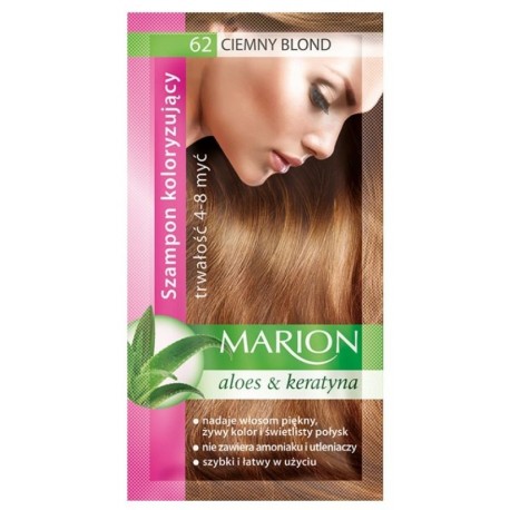 Marion szampon kolor.saszetka 62 ciemny blond