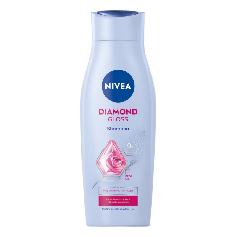 Nivea szampon do wł. diamond gloss  400ml.
