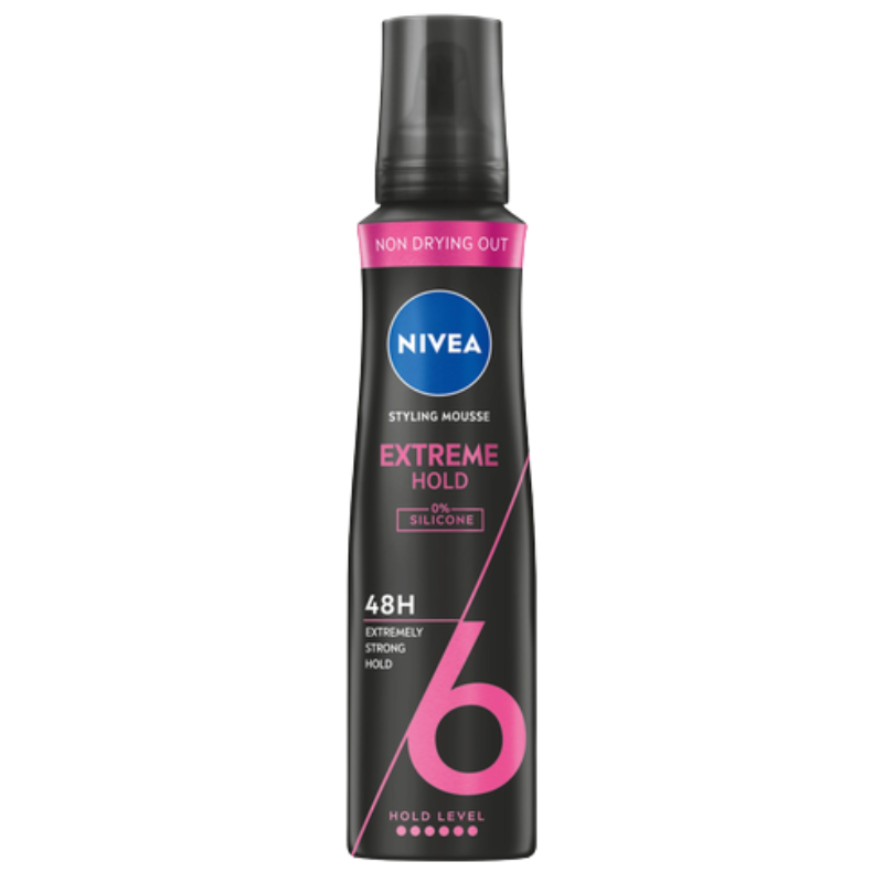 Nivea pianka do wł. extreme hold  "6" 150ml.