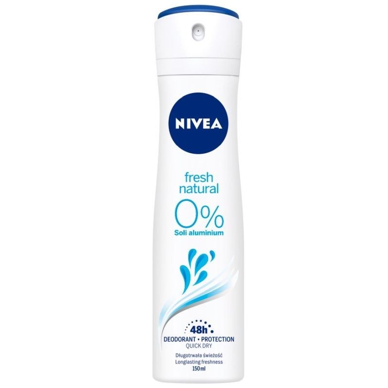 Nivea deo spray damski fresh natural 150ml.