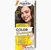 Palette szampon koloryzujący do włosów 221 średni brąz