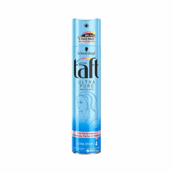 Taft lakier do wł.ultra pure j.niebieski "4" 250ml.