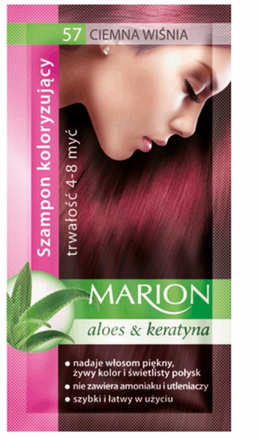 Marion szampon kolor.saszetka 57 ciemna wiśnia