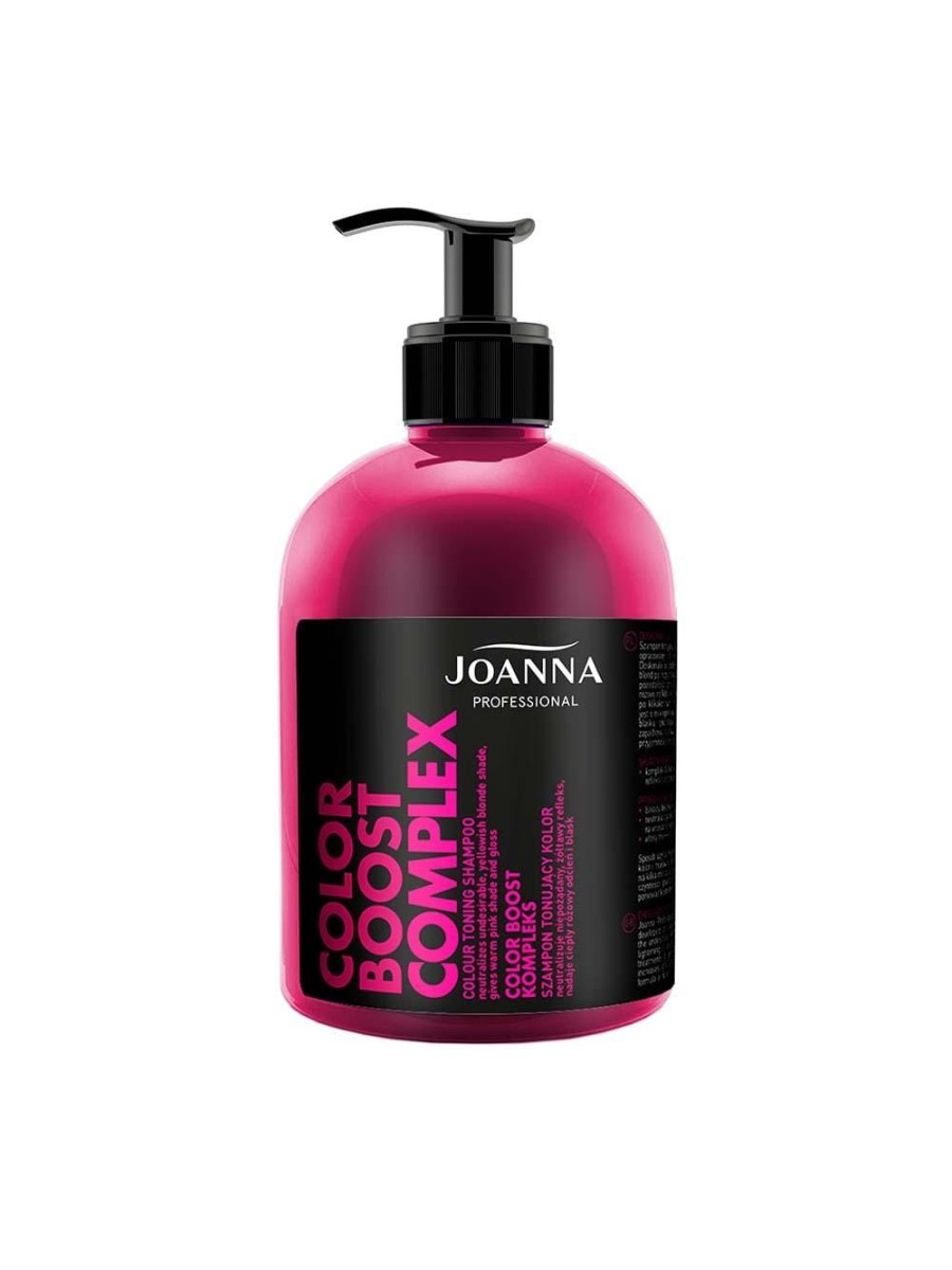 Joanna szampon do wł. prof. color boost complex różowy   500ml.