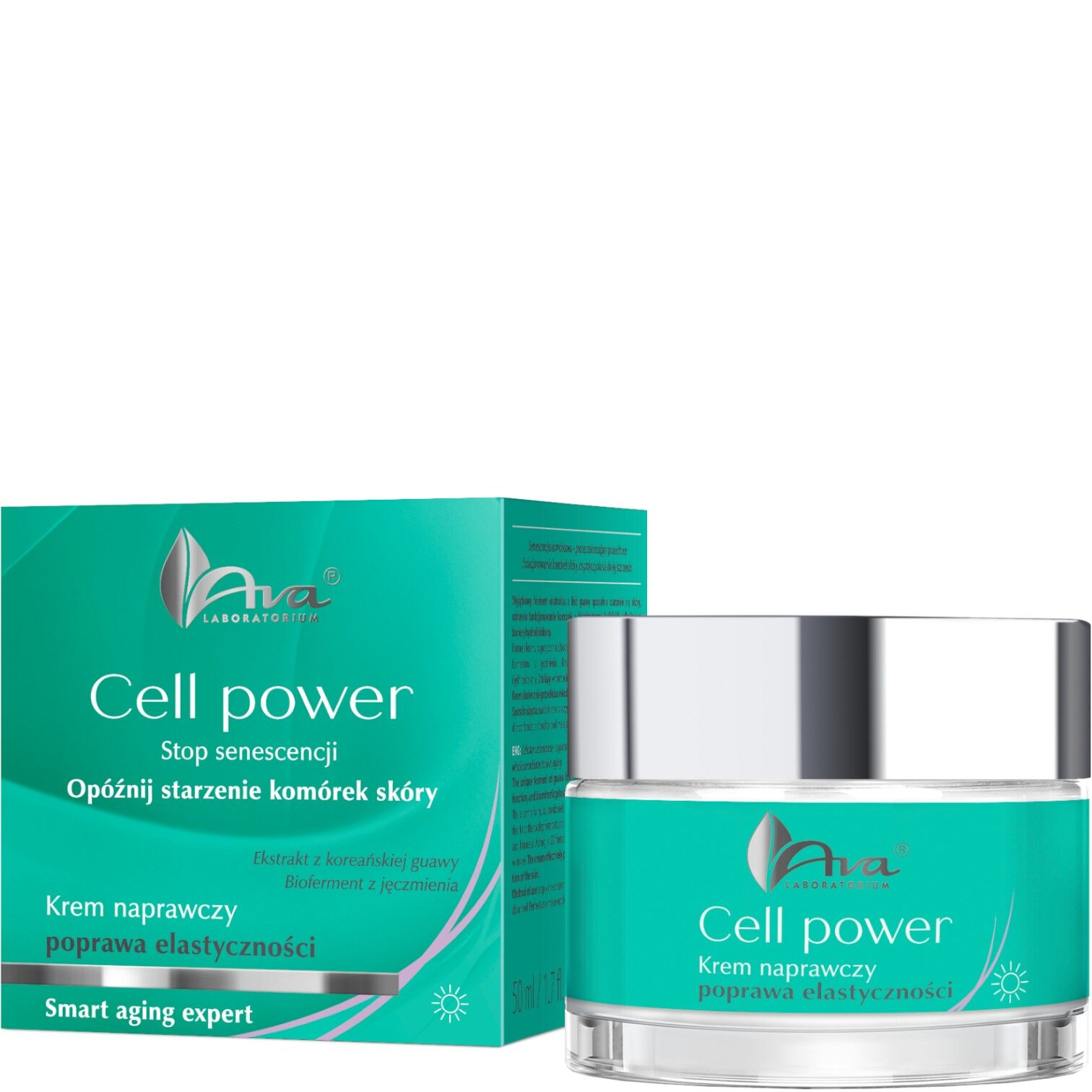 Ava cell power krem naprawczy na dzień  50ml.