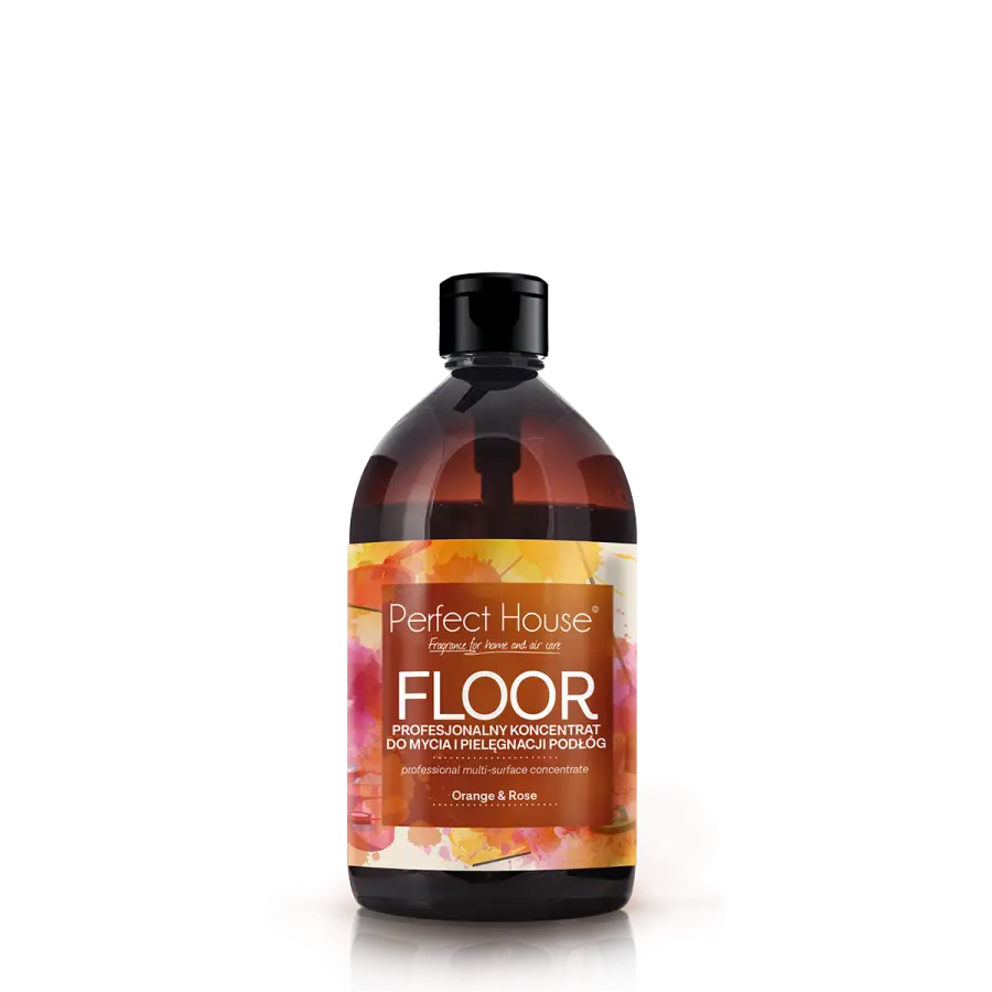 Perfect house koncentrat do mycia I pielęgnacji podłóg 480ml pomarańcz I róża