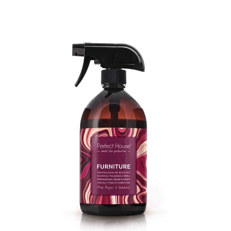 Perfect house mleczko do mycia I pielęgnacji mebli  różowy pieprz I mech dębowy