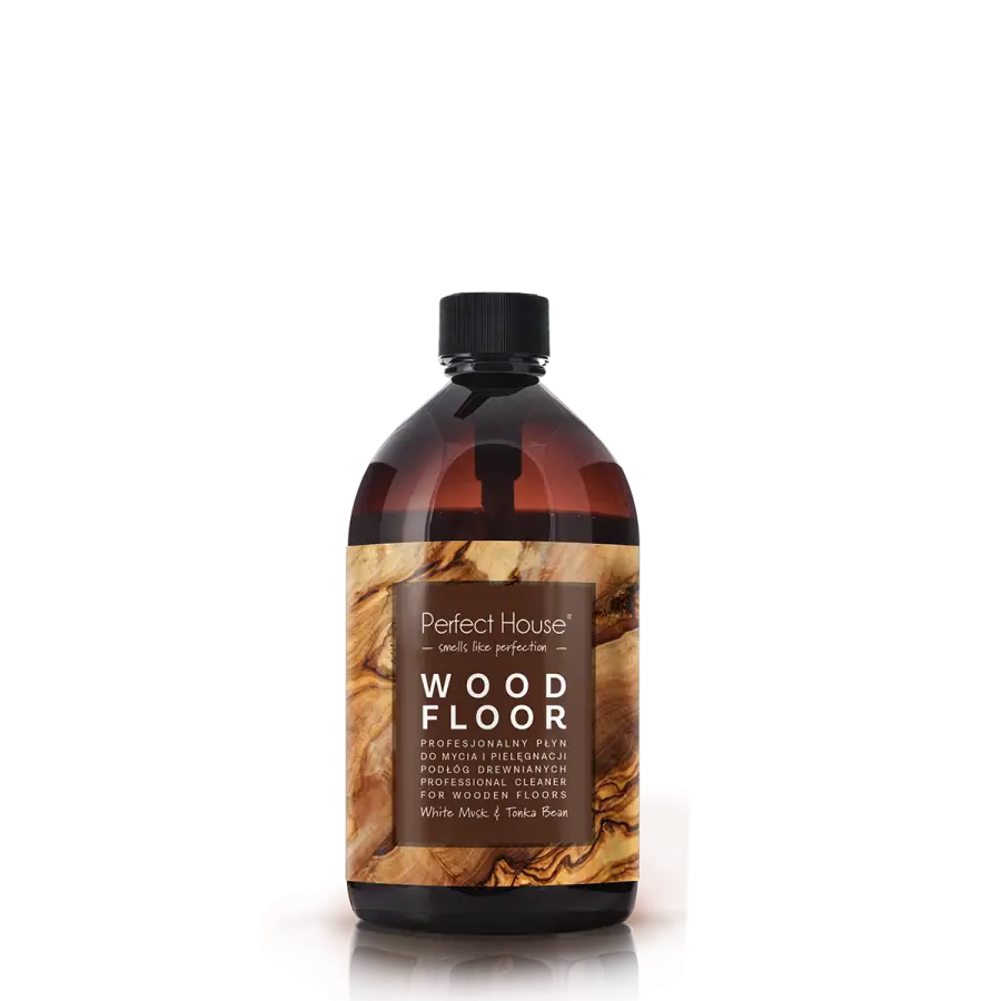 Płyn do mycia podłóg drewnianych perfect house 500ml. b. piżmo I ziarno tonki