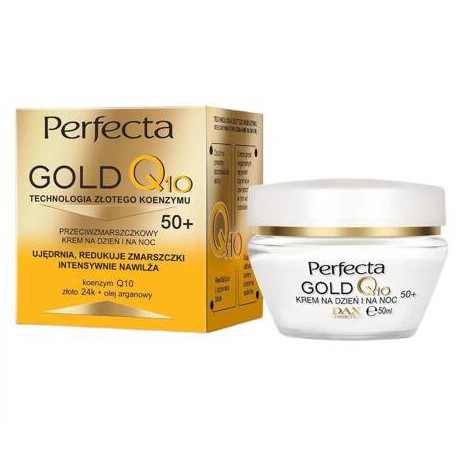 Dax krem perfecta gold q10  50+  na dzień I noc 50ml.