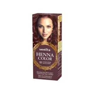 Venita balsam kolor.do wł. ziołowy z henny 018 czarna wiśnia 75ml.@@