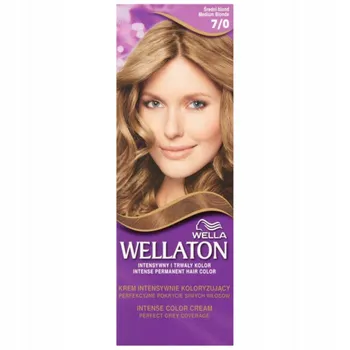 Wellaton farba do włosów 7/0 średni blond