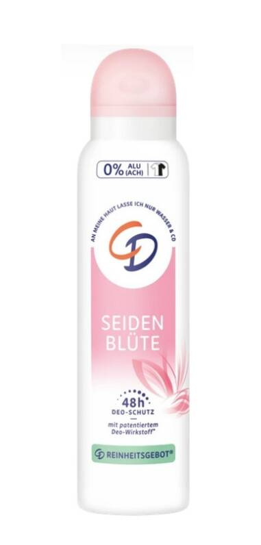 Cd deo spray damski kwiat jedwabiu   150ml.