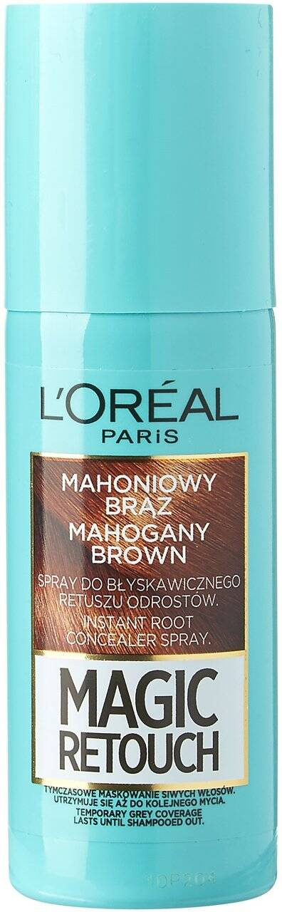 LOREAL spray-retusz do odrostów Magic Retouch MAHONIOWY BRĄZ 75ML.