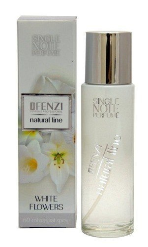 J'fenzi  natural line white flowers białe kwiaty  w.perf. 50ml.