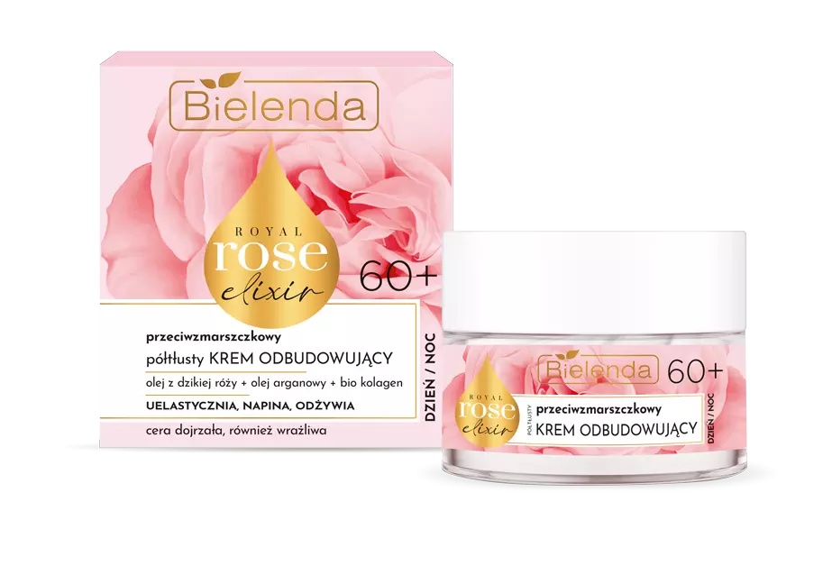 BIELENDA ROYAL ROSE KREM 60+ DZIEŃ/NOC   50ML.
