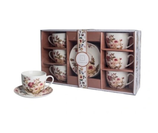 Filiżanka I spodek 6+6 CR6-64