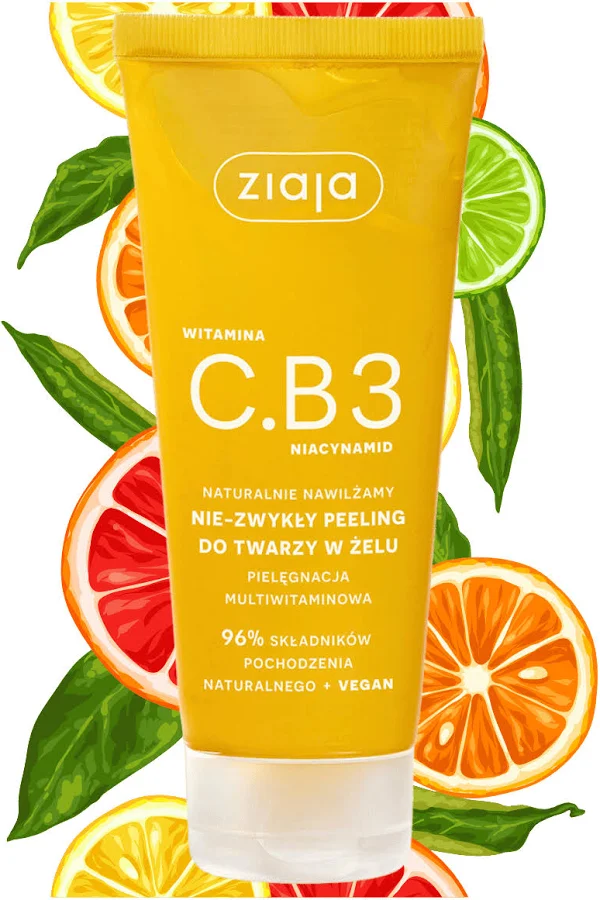 ZIAJA peeling do twarzy witamina C.B3 100ml.