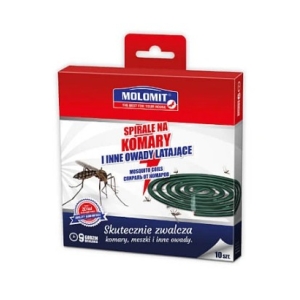 Spirala na owady 10 szt Molomit