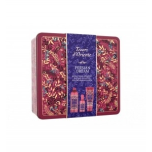 TESORI D'ORIENTE zestaw metal box różne( płyn do kąpieli+żel pod prysznic+perfumy)
