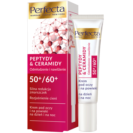 Dax krem perfecta peptydy& ceramidy  56+/60+ pod oczy  15ml.25i