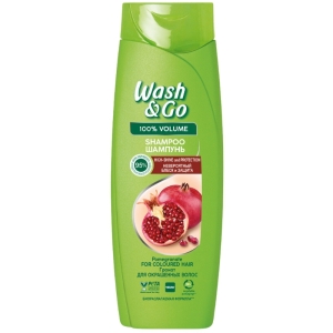 Wash&go szampon do wł. farbowanych   360ml.