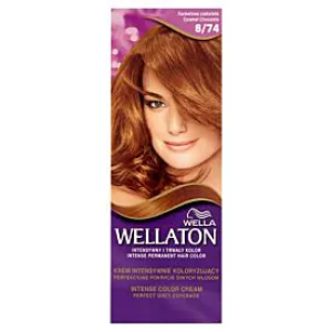 Wellaton farba do włosów 8/74 karmelowa czekolada