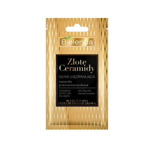 BIELENDA ZŁOTE CERAMIDY MASECZKA SASZETKA UJĘDRNIAJĄCA    8G.
