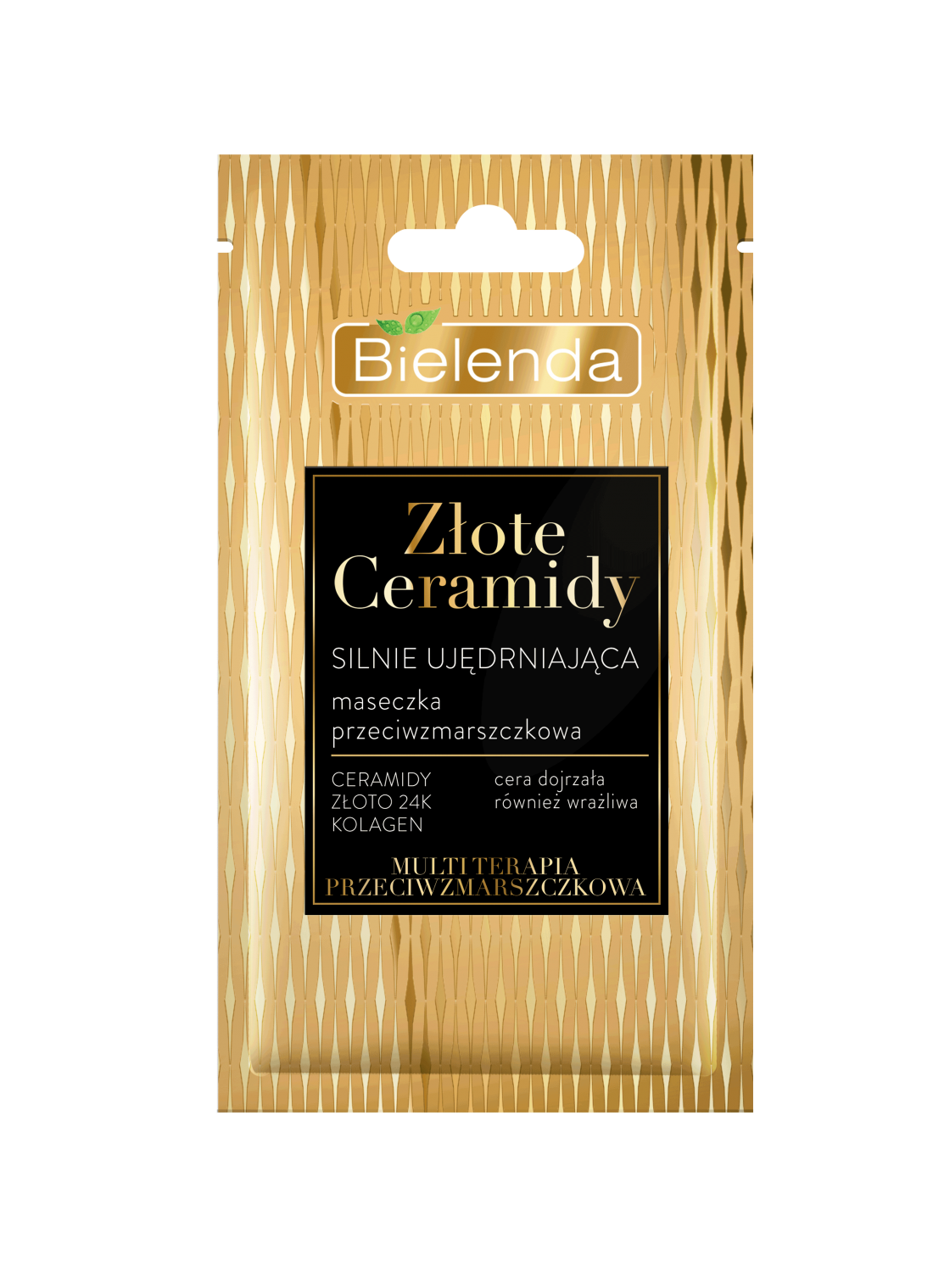 BIELENDA ZŁOTE CERAMIDY MASECZKA SASZETKA UJĘDRNIAJĄCA    8G.